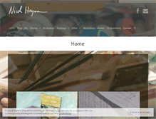 Tablet Screenshot of nicole-heymann-art.com
